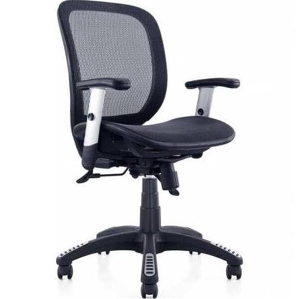 Ergomax Office Ergomax Office MSH102BK Fully Meshed Ergo Office Chair - Black - MSH102BK