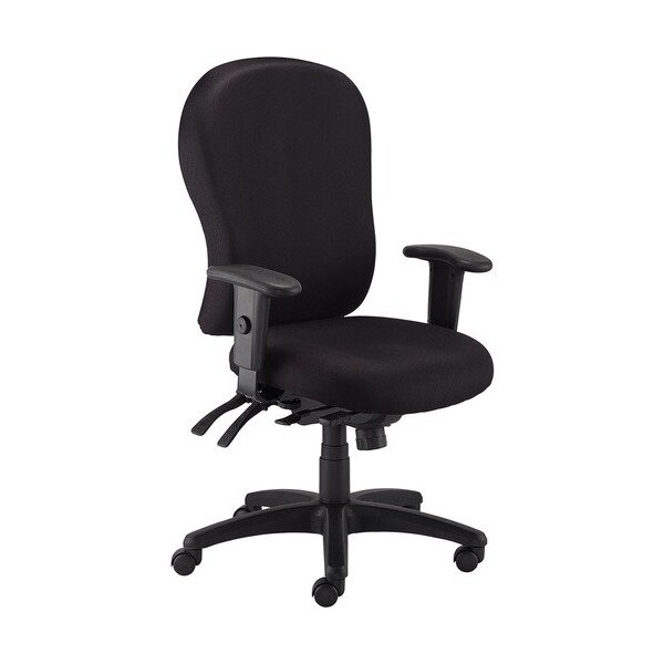 Eurotech - The Raynor Group Chair, 4x4xl, 29inWx26inDx40-1/2inH, Black - EUTFM408063