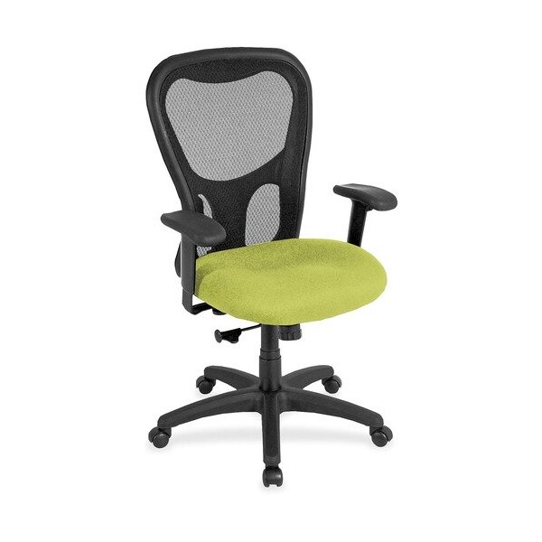 Eurotech - The Raynor Group Hi-back Chair, Mesh, 26inx24inx41-44-1/2in, Citronella/Black - EUTMM950009