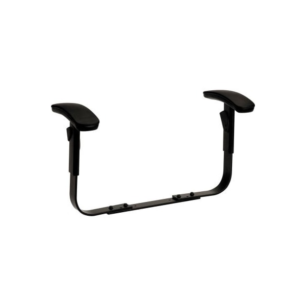 Hon HON Height-Adjustable T-Arms for ComforTask Series Chairs - Black - 2/Pack - HON5995T