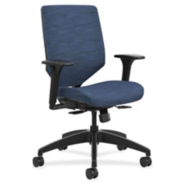 Juki Furniture Solve Fabric & Reactive Mid-Back Task Chair Black - JU687217