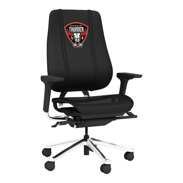 Dreamseat PhantomX Mesh Gaming Chair with Missouri Thunder Primary Logo - DSPHGMCHRBKJCKT-PSPBR0035A