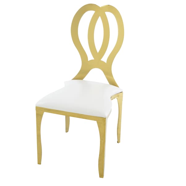 Atlas Commercial Products Stainless Steel Emma Dining Chair, Gold - EMMA41G