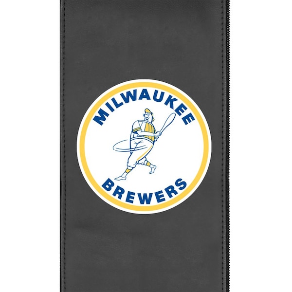 Dreamseat Xpression Pro Gaming Chair with Milwaukee Brewers Cooperstown Primary Logo - XZXPPRO032-PSCOOP0125A