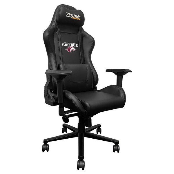 Dreamseat Xpression Pro Gaming Chair with Southern Illinois Salukis Logo - XZXPPRO032-PSCOL13486A