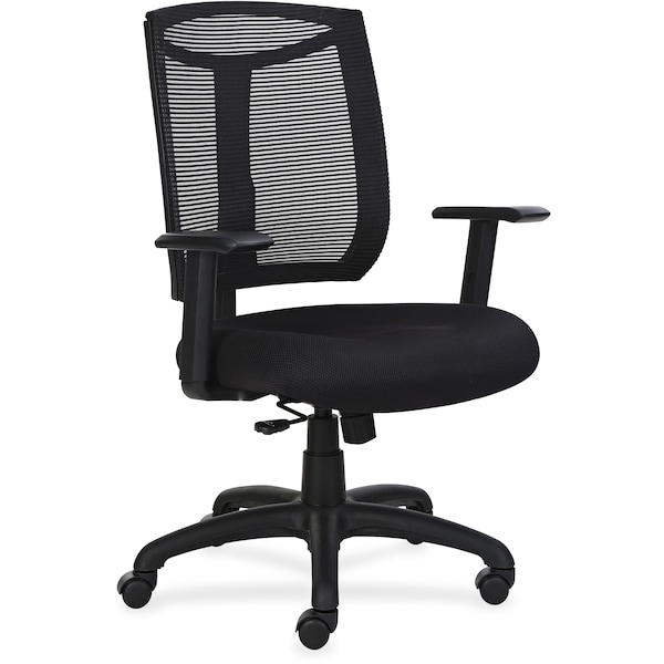 Lorell Mesh Back Chair with Air Grid Fabric Seat - 83100