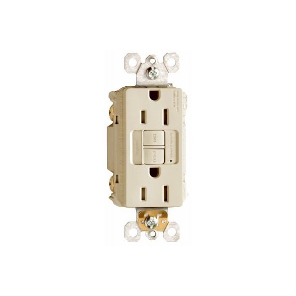 Pass & Seymour 15A IVY LGT Self GFCI - 1597NTLTRICCD4
