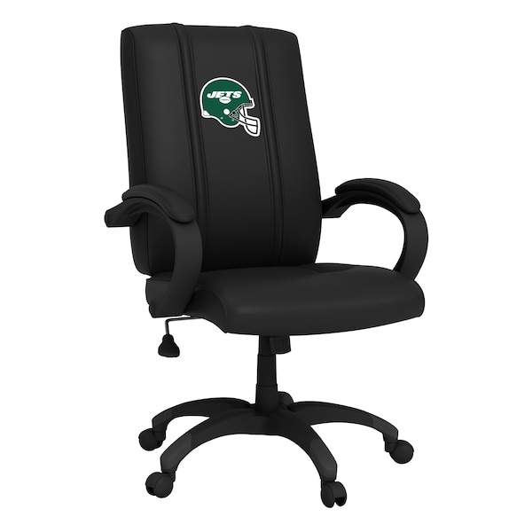 Dreamseat Office Chair 1000 with New York Jets Helmet Logo - XZOC1000-PSNFL21017