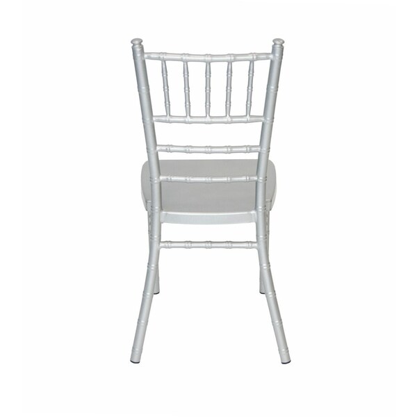 Atlas Commercial Products Aluminum Chiavari Chair, Silver - ACC25SLV