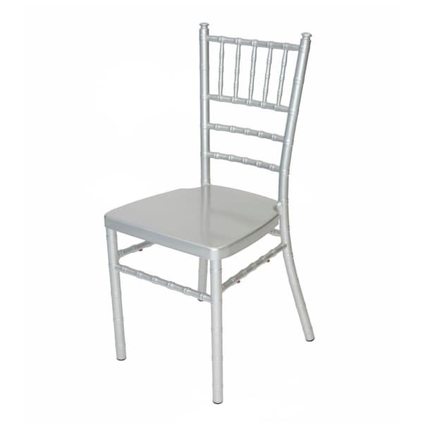 Atlas Commercial Products Aluminum Chiavari Chair, Silver - ACC25SLV