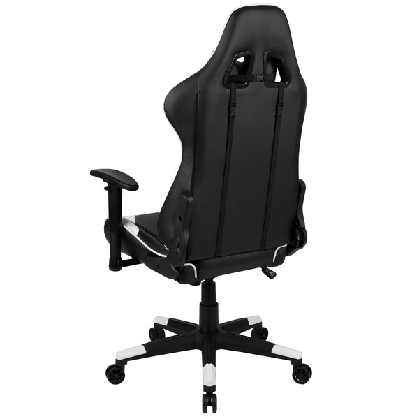 Flash Furniture Black LeatherSoft Gaming Chair with Reclining Back - CH-187230-1-BK-GG