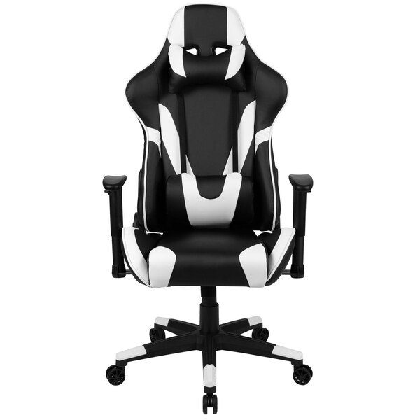 Flash Furniture Black LeatherSoft Gaming Chair with Reclining Back - CH-187230-1-BK-GG