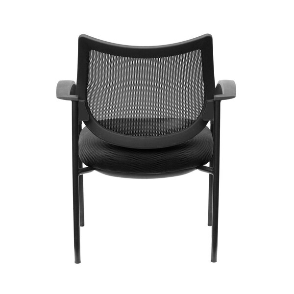Officesource Carson Collection Guest Arm Chair with Black Frame - 18929FBK