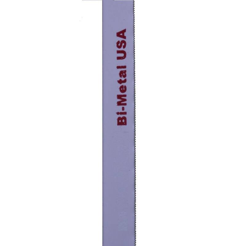 Drill America 12 in. L x 18 TPI Bi-Metal Hacksaw Blade (10-Pieces) - DMS02-0318P10