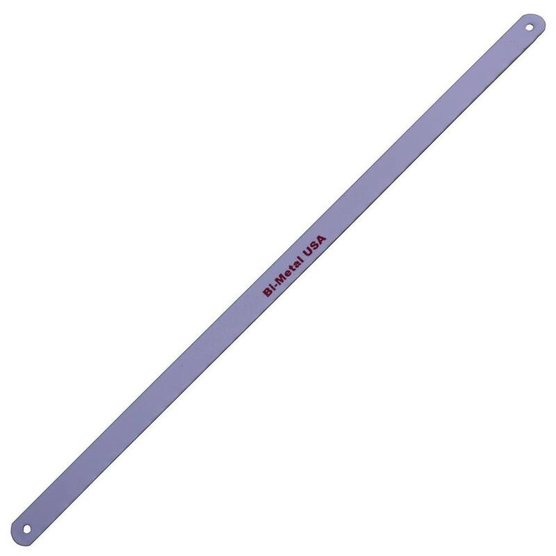 Drill America 12 in. L x 18 TPI Bi-Metal Hacksaw Blade (10-Pieces) - DMS02-0318P10