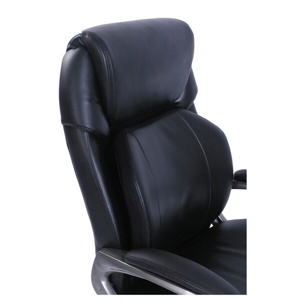 Sertapedic Cosset Big and Tall Exec Chair, Supports up to 400 lbs., Black/Slate - 48964