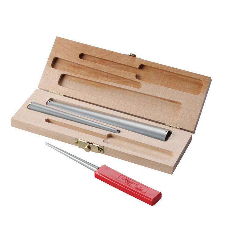 DMT Diamond Cone Kit, Fine Handheld Sharpener in Wooden Box - DCKF