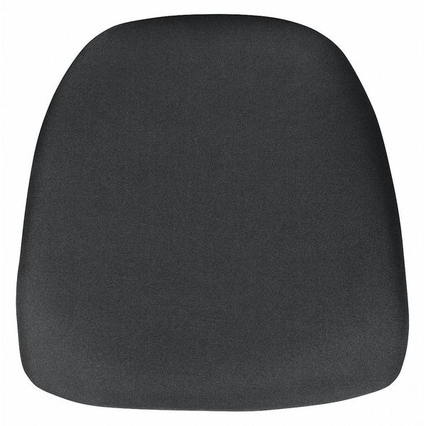 Flash Furniture Chiavari Chair Cushion, Black Back, 15 W 15-1/2" L 1.75 H, Fabric Seat - BH-BLACK-HARD-GG