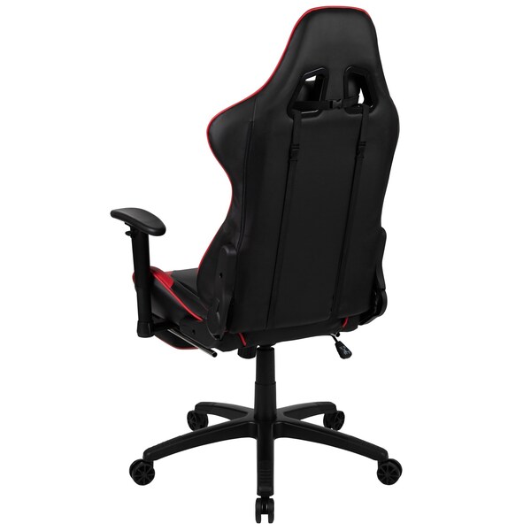 Flash Furniture Red Reclining Gaming Chair with Footrest - CH-187230-RED-GG