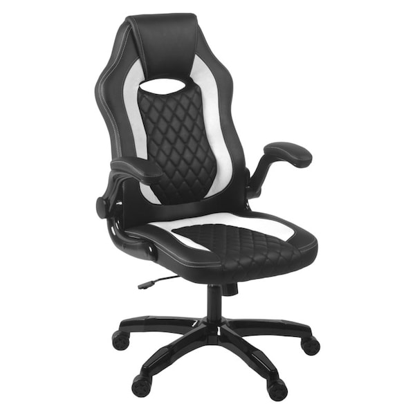 Aon AON Archeus Ergonomic Gaming Chair - Black & White - AON001BKWH
