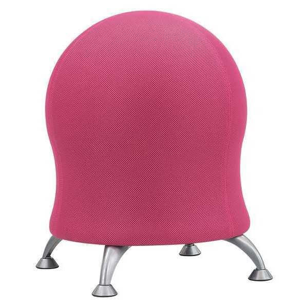 Safco Ball Chair Ball Chair, No Arms, 23" Height, Fabric, Pink - 4750PI