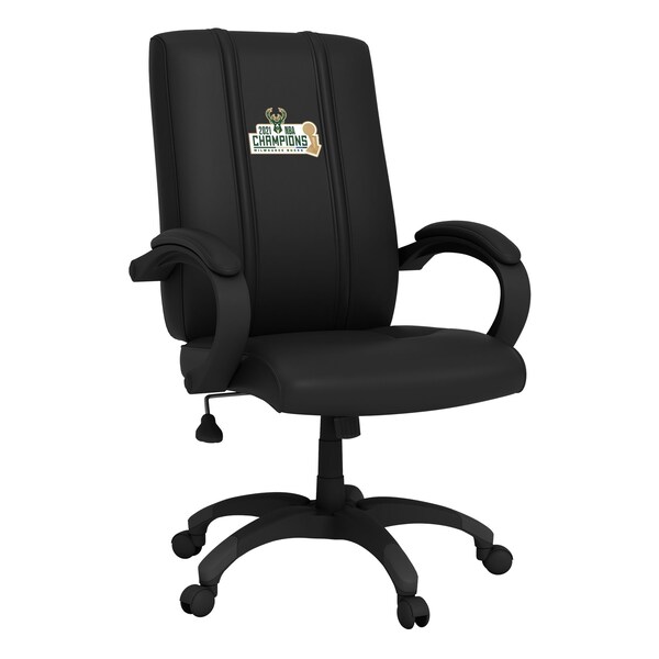 Dreamseat Office Chair 1000 with Milwaukee Bucks 2021 Champions Logo - XZOC1000-PSNBA31053