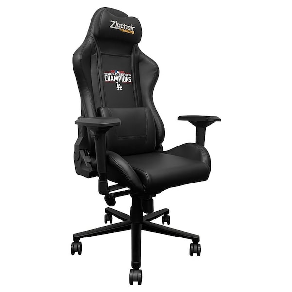 Dreamseat Xpression Pro Gaming Chair with Los Angeles Dodgers 2020 Championship Logo - XZXPPRO032-PSMLB21043A
