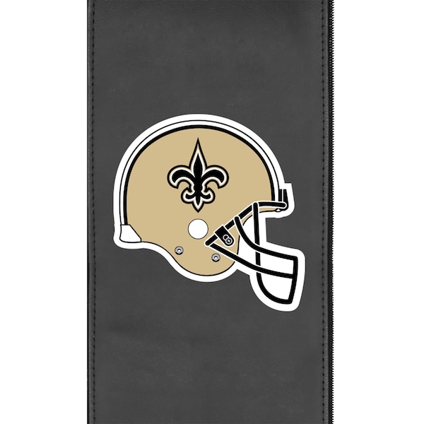 Dreamseat Curve Task Chair with New Orleans Saints Helmet Logo - XZOCCURVE-PSNFL21007
