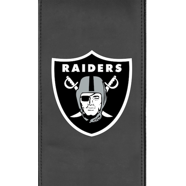 Dreamseat Curve Task Chair with Las Vegas Raiders Primary Logo - XZOCCURVE-PSNFL21020