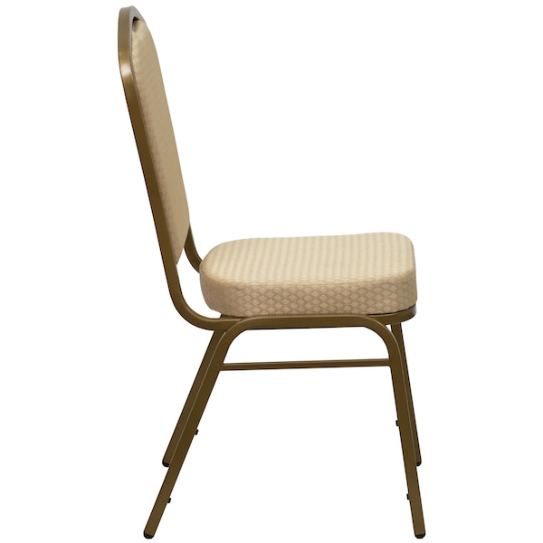 Flash Furniture Hercules Banquet Chair, 17-1/4 in W 20-1/4" L 38" H, Fabric Seat - FD-C01-ALLGOLD-H20124E-GG