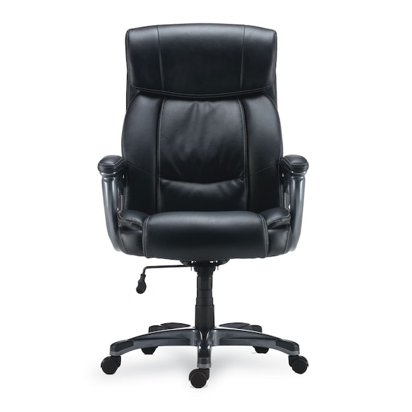 Alera Alera Egino Big and Tall Chair, Supports Up to 400 lb, Black Seat/Back, Black Base - ALEEG44B19
