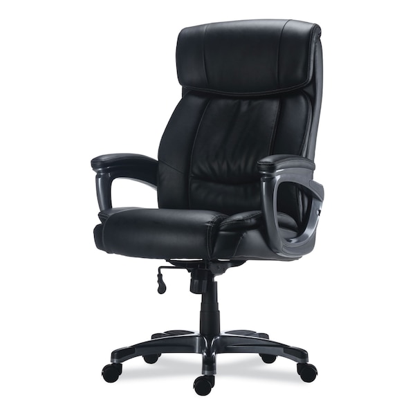 Alera Alera Egino Big and Tall Chair, Supports Up to 400 lb, Black Seat/Back, Black Base - ALEEG44B19