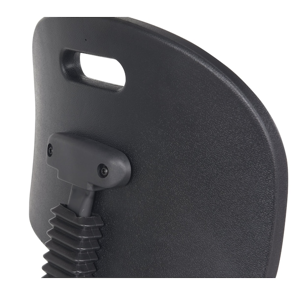 Vestil Ergonomic Work Chair, Adj. Height Chair 22 In - 32 In. - ESE-WC-2232