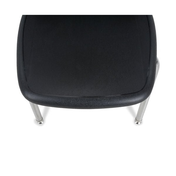 Virco N2 Series 16" Classroom Chair, 3rd - 4th Grade with Nylon Glides - Wine Seat - N216