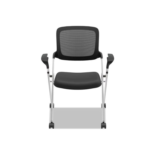Hon HON VL314 Mesh Back Nesting Chair - Pack of 2 - BSXVL314SLVR