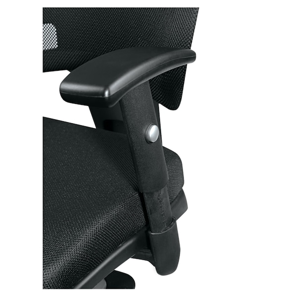 Alera Task Chair Epoch Series Fabric-Mesh Multifunction Chair, Padded Arms, 19" to 24" Height, Fabric - ALEEP42ME10B