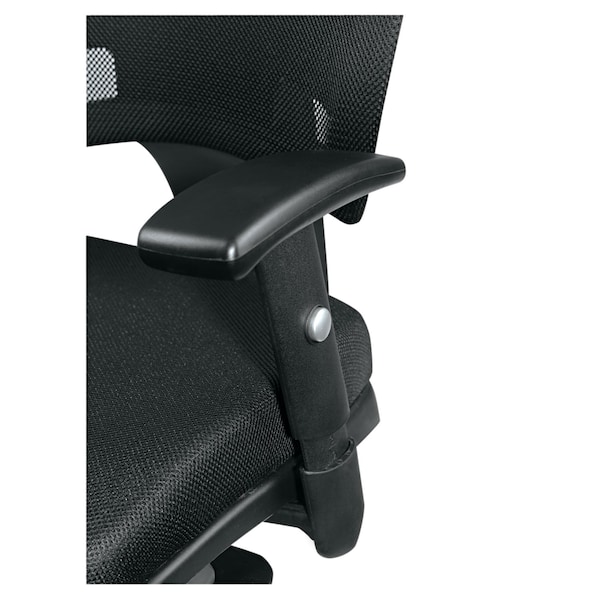 Alera Task Chair Epoch Series Fabric-Mesh Multifunction Chair, Padded Arms, 19" to 24" Height, Fabric - ALEEP42ME10B