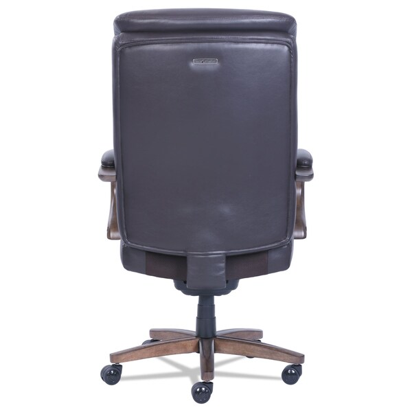 La-Z-Boy Woodbury Big & Tall Executive Chair, To 400 lbs., Brown/Weathered Sand - 48961B