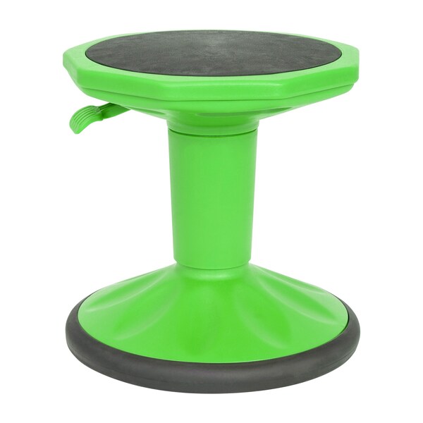 Flash Furniture Green Kids Adjustable Active Learning Stool - AY-9001S-GN-GG