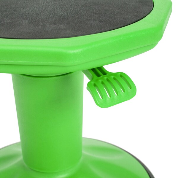 Flash Furniture Green Kids Adjustable Active Learning Stool - AY-9001S-GN-GG