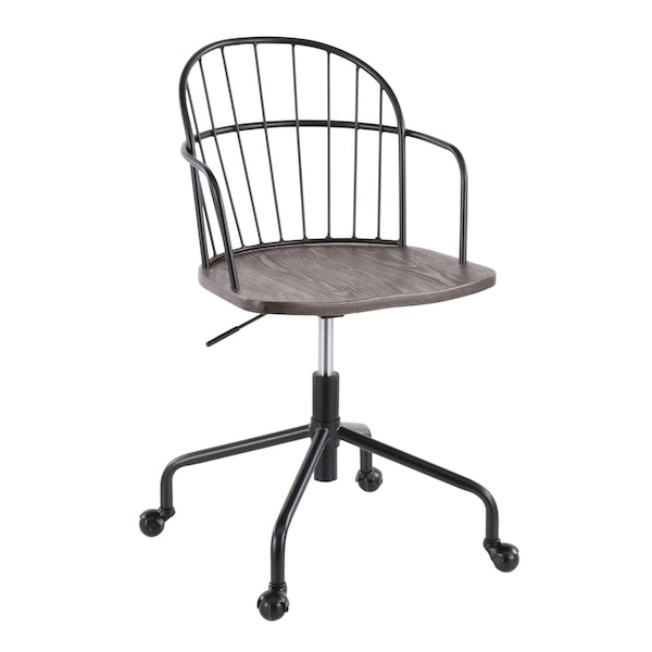 Lumisource Riley Office Chair - OC-RILEY BKBN