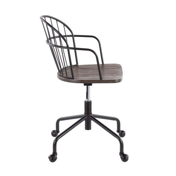 Lumisource Riley Office Chair - OC-RILEY BKBN