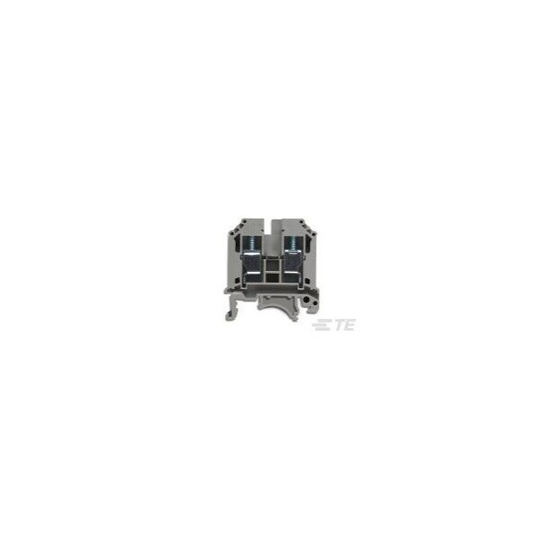 Te Connectivity Din Rail Terminal Blocks 6Mm2, 1 In 1 Out Screw Terminal Block - 2271683-1
