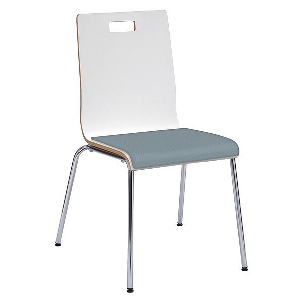 Kfi Cafe Chair, White/Williamsbrg - 9222-WH-WILLIAMSBURG