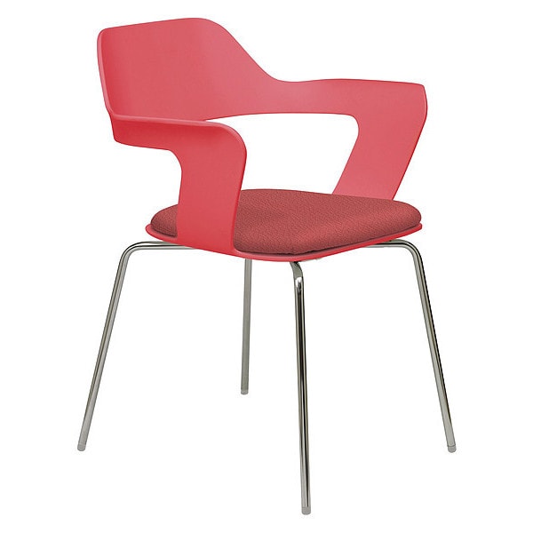 Kfi Stck Chair, Flx Ply Shll, Red/Lpstck - 2500-RED-LIPSTICK