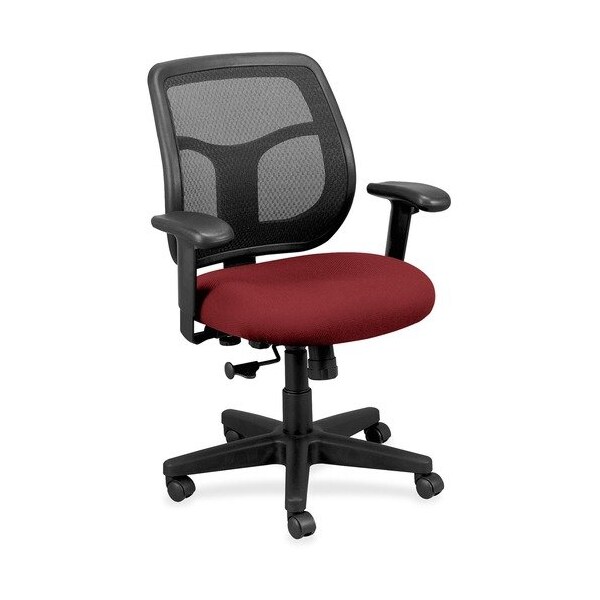 Eurotech - The Raynor Group Mid-back Chair, Mesh, 26inx19.3inx35-38-1/2in, Madtador/Black - EUTMT940075
