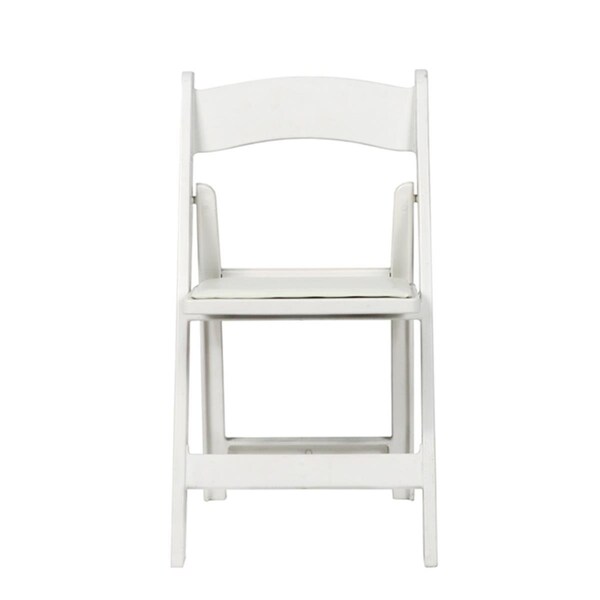 Max R101-RESIN-WHITE Resin Folding Chair  White - 1000 lbs - R-101-WH-WEB1
