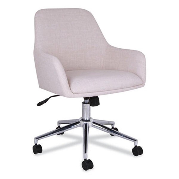 Kd Vestidor 20.71 x 24.57 x 24.76 in. Mid Century Task Chair, Beige - KD3201024