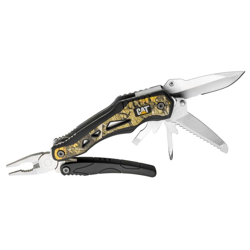 CAT 2 Piece Multi-Tool and Knife Gift Box Set with Real Tree Camo - 240358
