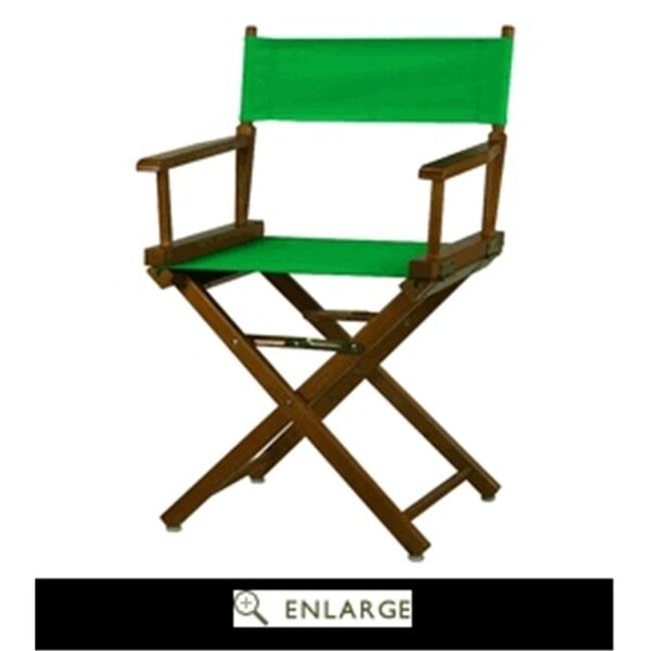 Casual Home Casual Home 200-55-021-33 18 in. Directors Chair Honey Oak Frame with Green Canvas - 200-55/021-33
